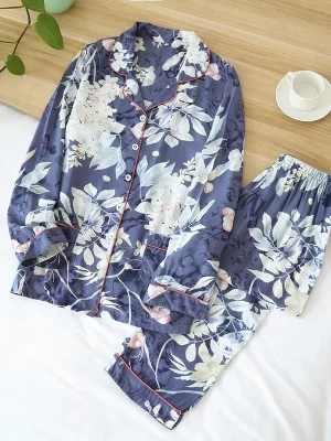 dames pyjama gardenia viscose